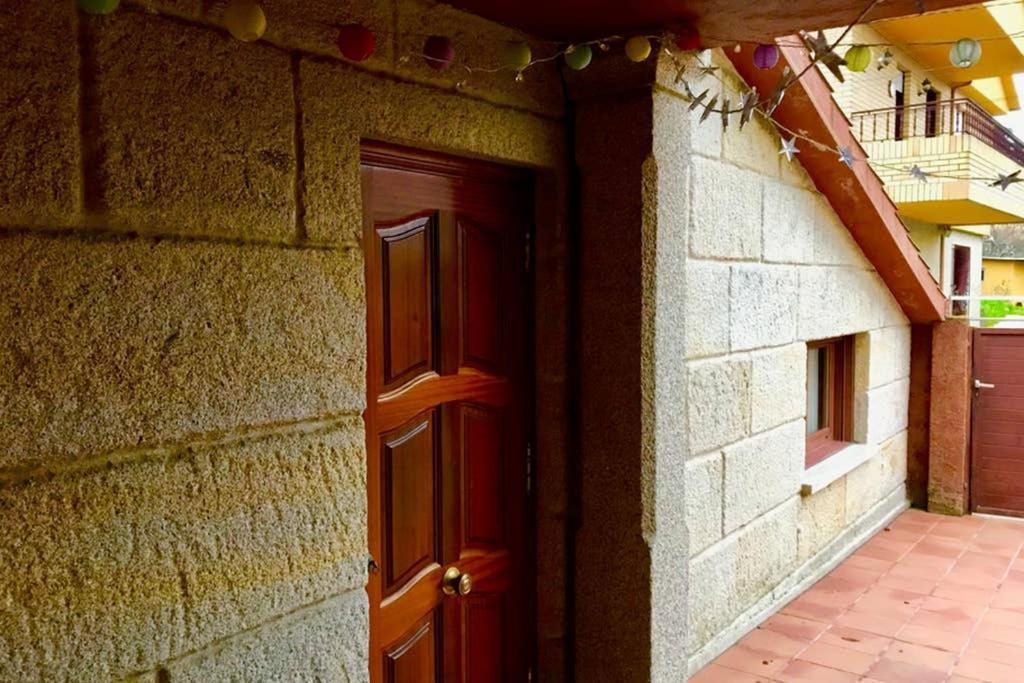 Tranquila Casita De Invitados En Vigo Con Chimenea المظهر الخارجي الصورة