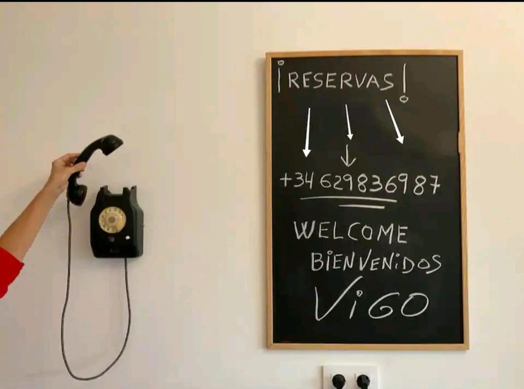 Tranquila Casita De Invitados En Vigo Con Chimenea المظهر الخارجي الصورة